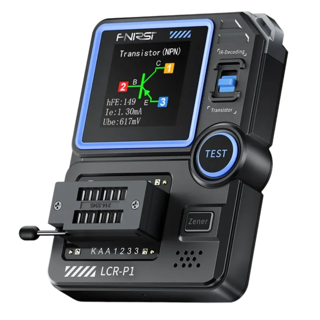 PROBADOR MULTIFUNCIONAL DE TRANSITORES Y CAPACITADORES LCR-P1