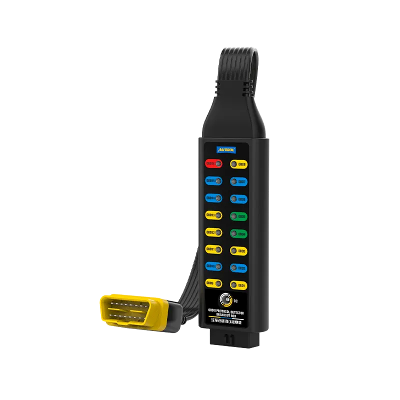 DETECTOR DE PROTOCOLO DE DIAGNOSTICO Y CAJA DE DESCONEXION OBD2