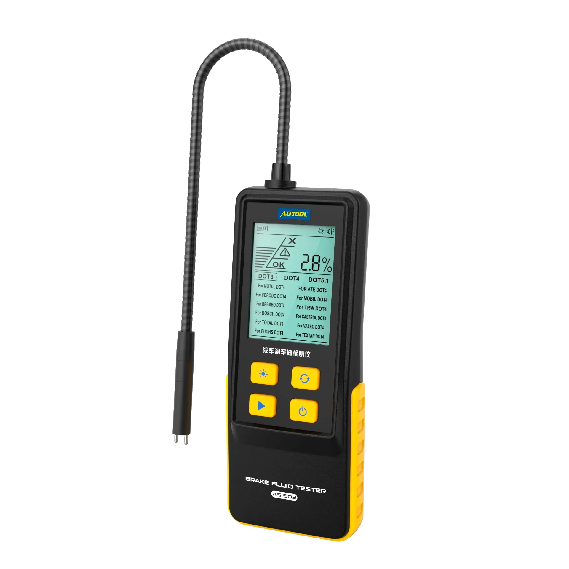 PROBADOR DE LIQUIDO DE FRENOS AS502