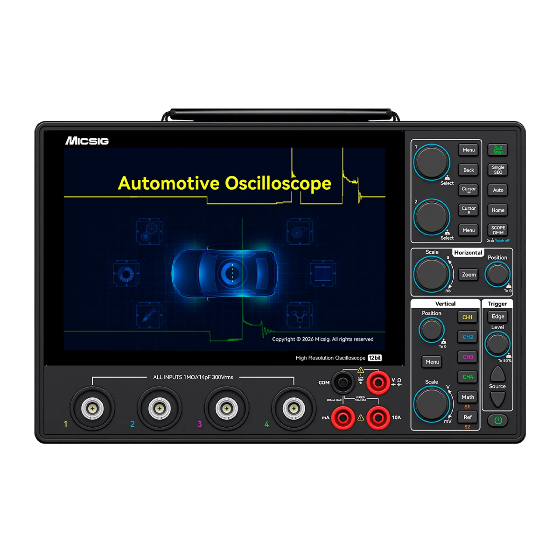 OSCILOSCOPIO DE DIAGNOSTICO AUTOMOTRIZ AHO14-200 STANDARD